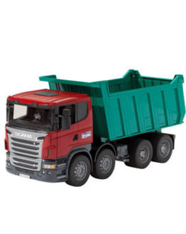 MAQUETTE CAMION AVEC BENNE BASCULANTE 8X4